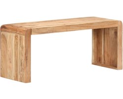 vidaXL - Bankje - 110x38x46 - cm - massief - acaciahout