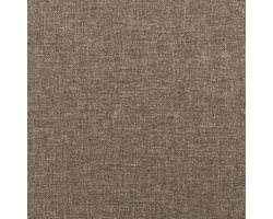 vidaXL Bankje - Taupe - 100x30x30 cm - Stof Tuinbank - Bankje - Stoffen Bank - Buitenbank - Lounge Bank - Terras Meubilair - Taupe Bank - Comfortabel Bankje - Compact Bankje