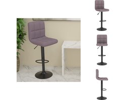 vidaXL Barkruk - Barkrukken - Barkrukje - Barkrukjes - Barkruk stof taupe