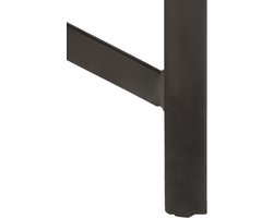 vidaXL - Bartafel - 120x58x107 - cm - ruw - mangohout