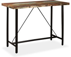 vidaXL - Bartafel - 150x70x107 - cm - massief - gerecycled - hout