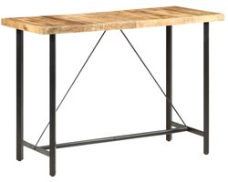 vidaXL - Bartafel - 150x70x107 - cm - ruw - mangohout