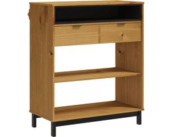 vidaXL - Bartafel - FLAM - 92x45x110 - cm - massief - grenenhout