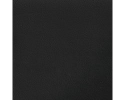 vidaXL - Bed - met - matras - "Hvar" - kunstleer - wit - en - zwart - 100x200 - cm