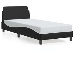 vidaXL - Bedframe - "Dover" - kunstleer - zwart - 90x200 - cm
