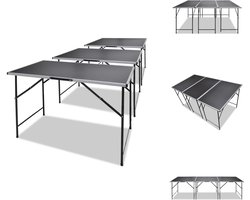 vidaXL Behangtafel - Behangtafels - Behang Tafel - Behang Tafels - Behangtafels inklapbaar 3 st