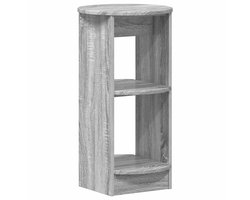 vidaXL - Bijzetkast - Grijze - Sonoma - 40 - x - 40 - x - 75 - cm - Geconstrueerd - hout
