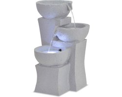 vidaXL - Binnenfontein - met - LED-verlichting - polyresin