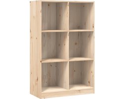 vidaXL - Boekenkast - 70x33x110 - massief - grenenhout