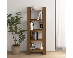 vidaXL Boekenkast/Kamerscherm - 60x35x160 cm - Grenenhout Boekenkast - Hout - Bruine Boekenkast - Kamer Scheidingswand - Living Room Furniture