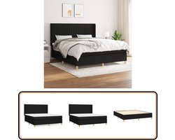 vidaXL Boxspring - 180x200 cm - Inclusief Matras Boxspringbed - Boxsprings - Slaapkamer Meubels - Tweepersoons Bed - Groot Bed