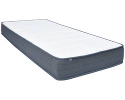vidaXL - Boxspringmatras - 80x160x20 - cm - medium - zacht - stof