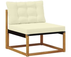 vidaXL - Buiten - Midden - Sofa - Massief - Acacia - Hout - Naturel