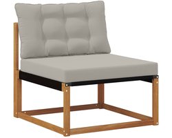 vidaXL - Buiten - Midden - Sofa - Massief - Acacia - Hout - Naturel