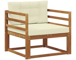 vidaXL - Buiten - Midden - Sofa - Naturel