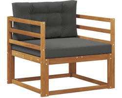 vidaXL - Buiten - Midden - Sofa - Naturel