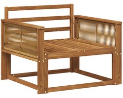 vidaXL - Buiten - Midden - Sofa - Naturel