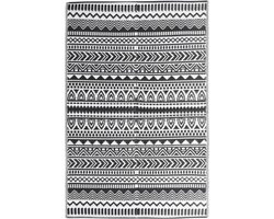 vidaXL - Buitenkleed - ARAKIL - 120x180 - cm - polypropeen - zwart