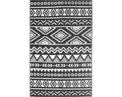 vidaXL - Buitenkleed - ARAKIL - 120x180 - cm - polypropeen - zwart