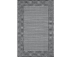 vidaXL - Buitenkleed - ARAKIL - 120x180 - cm - PP - grijs