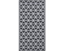 vidaXL - Buitenkleed - ARAKIL - 120x180 - cm - PP - zwart