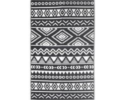 vidaXL - Buitenkleed - ARAKIL - 190x290 - cm - polypropeen - zwart