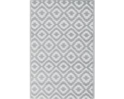 vidaXL - Buitenkleed - ARAKIL - 190x290 - cm - PP - grijs