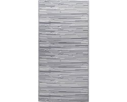 vidaXL - Buitenkleed - ARAKIL - 80x150 - cm - PP - grijs