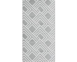 vidaXL - Buitenkleed - ARAKIL - 80x150 - cm - PP - grijs