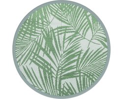 vidaXL - Buitenkleed - ARAKIL - Ø120 - cm - polypropeen - groen