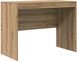 vidaXL - Bureau - Artisan - Eiken - 100 - x - 50 - x - 76 - cm