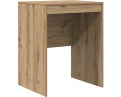 vidaXL - Bureau - Artisan - Eiken - 60 - x - 50 - x - 76 - cm