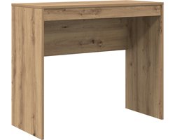 vidaXL - Bureau - Artisan - Eiken - 90 - x - 40 - x - 76 - cm