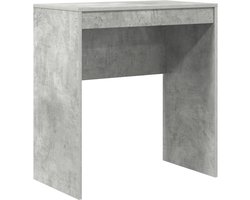 vidaXL - Bureau - Beton - Grijs - 70 - x - 40 - x - 76 - cm