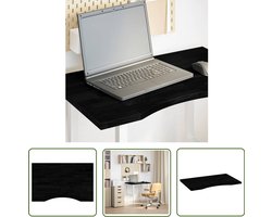 vidaXL Bureaublad 80x50x2,5 cm - Eikenhout - Donkerbruin Bureaublad - Eikenhout - Donkere Kleur - Kantoorbureau - Home Office