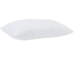 vidaXL - Dekbed - met - kussen - 2 - pcs - Wit - Microvezel