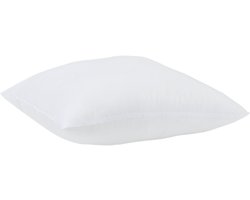 vidaXL - Dekbed - met - Kussens - met - kussen - 3 - pcs - Wit - Microfiber - en - Donsveer