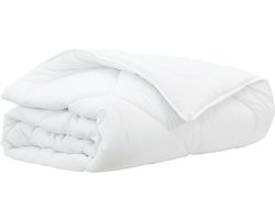 vidaXL - Dekbed - Wit - 200 - x - 155 - x - 4 - cm - Polyester