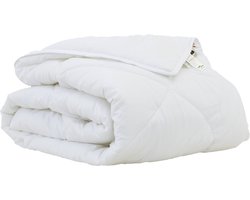 vidaXL - Dekbed - Wit - 200 - x - 155 - x - 4 - cm - Polyester