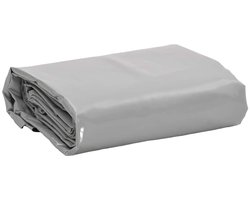 vidaXL - Dekzeil - 650 - g/m² - 5x8 - m - grijs