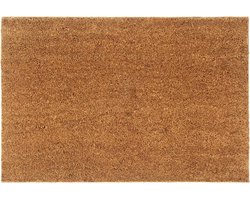 vidaXL - Deurmat - 60x90 - cm - getufte - kokosvezel - naturel
