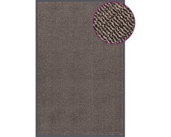 vidaXL Deurmat Getuft 120x180 cm Donkerbruin Deurmat - Binnen Deurmat - Donkere Kleur Deurmat - Vloermat - Trappenmat