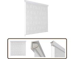 vidaXL Douche Rolgordijn 140x240 cm Zeester Design Douchegordijn - Rolgordijn - Badkamerspiegel - Badkameraccessoires - Zeester