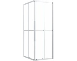 vidaXL - Douchecabine - 90x70x180 - cm - mat - ESG