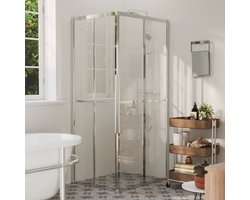 vidaXL Douchecabine - Douchecabines - Douchewand - Douchewanden - Douchecabine 90x70x180 cm ESG