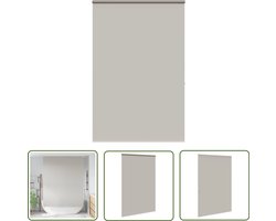 vidaXL Douchecabine - Douchegordijn - Doucherolgordijn met cassette 150x240 cm stofbreedte 146 cm - Badkamerroulgordijn - Rolgordijn - Watersdicht Gordijn