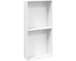 vidaXL - Douchenis - 32x62x9 - cm - roestvrijstaal - matwit