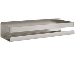 vidaXL Doucherekje - Doucherekjes - Douche Rekje - Doucherek - Doucherekje 30x10x6 cm geborsteld 304 roestvrij staal