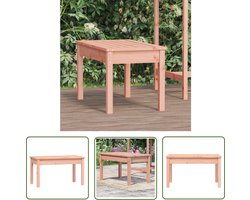 vidaXL Douglas Hout - Tuinbank - Tuinbank 80x44x45 cm massief douglashout - Buitendeco - Lounge Set - Terrasstoel