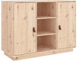 vidaXL - Dressoir - 100x40x75 - cm - massief - grenenhout
